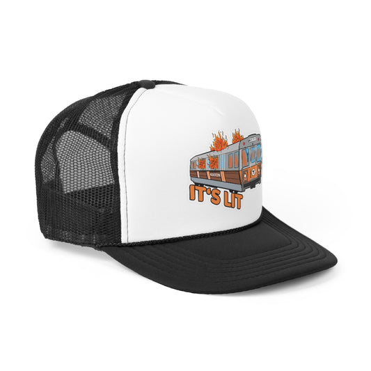 Orange Line - It's LIT Trucker Caps