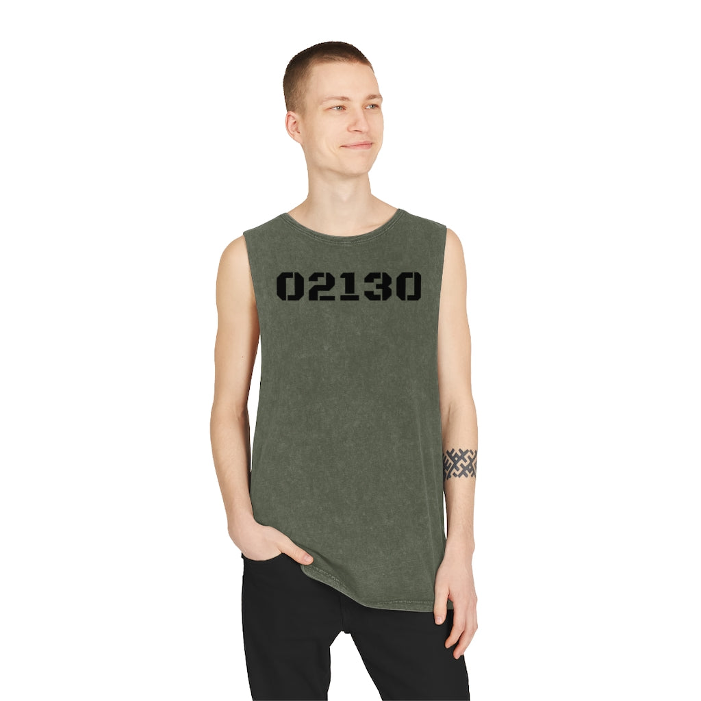 02130 - Unisex Stonewash Tank Top