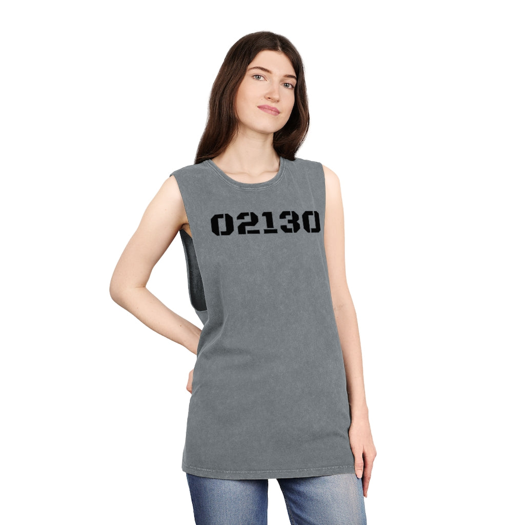 02130 - Unisex Stonewash Tank Top