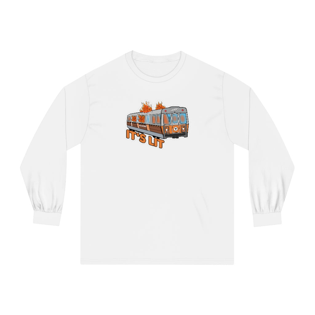 Orange Line - It's LIT Unisex Classic Long Sleeve T-Shirt