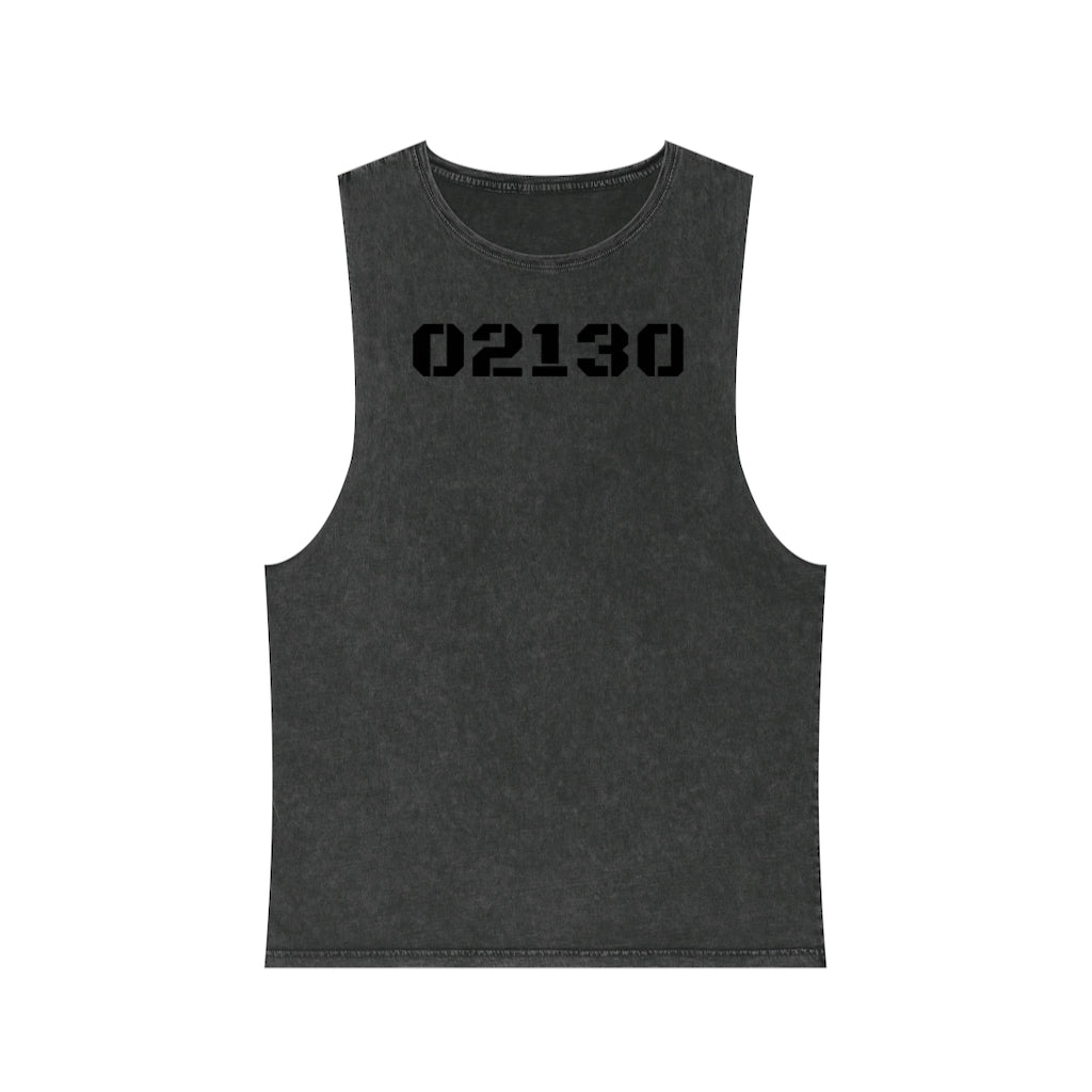 02130 - Unisex Stonewash Tank Top