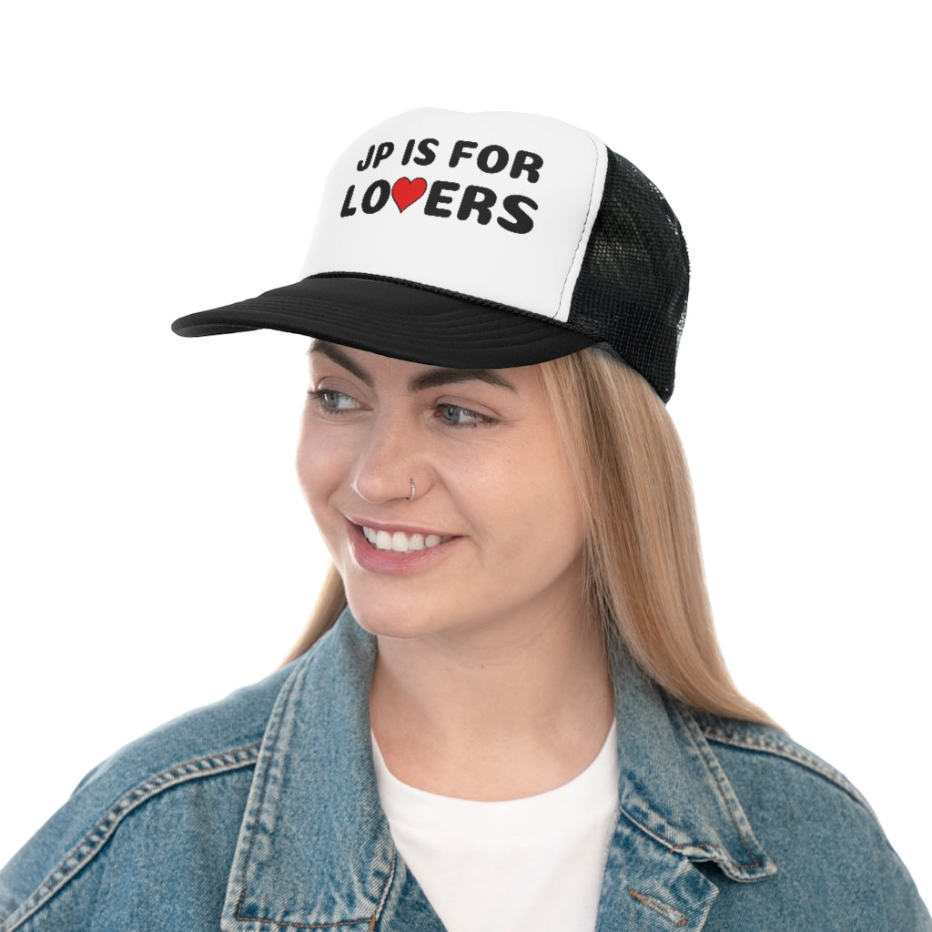 JP IS FOR LO❤️ERS Trucker Caps