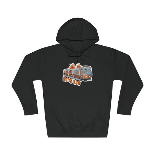 Orange Line - It's LIT Unisex Fleece Hoodie