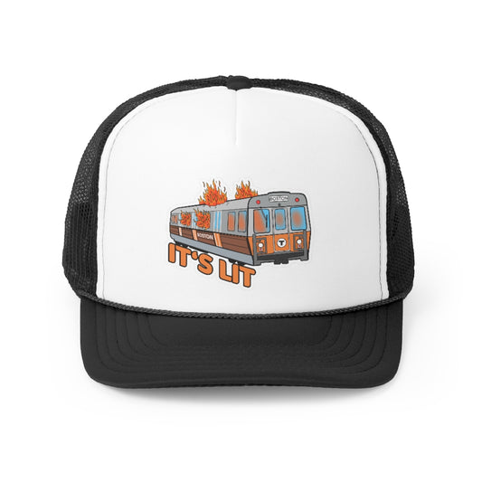 Orange Line - It's LIT Trucker Caps