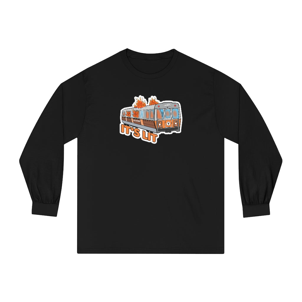 Orange Line - It's LIT Unisex Classic Long Sleeve T-Shirt