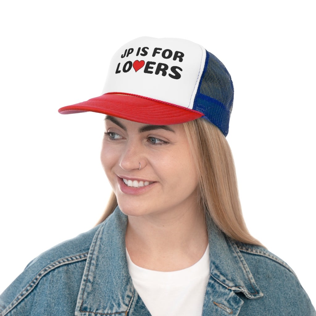 JP IS FOR LO❤️ERS Trucker Caps